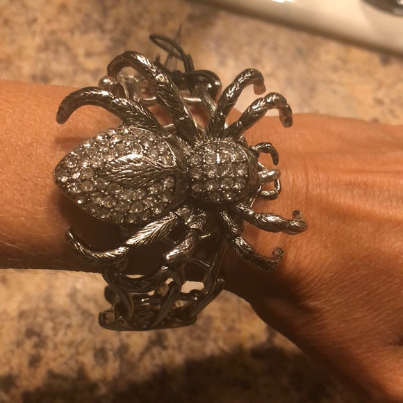 Jewelry - Unique gem filled spider bracelet Jewelry - Unique gem filled spider bracelet